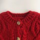 Christmas winter 3/4 children's sweater Men's and girls' patterned knitted cardigan